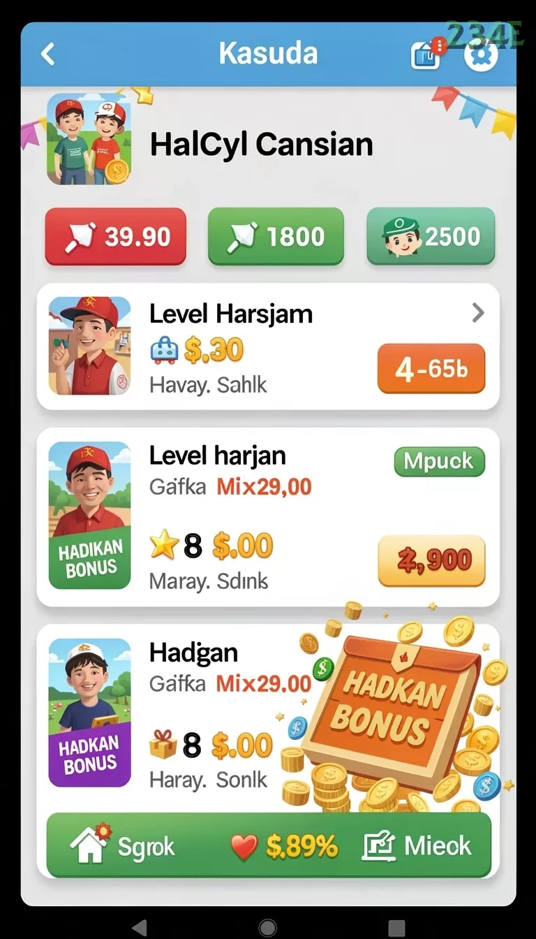 Cuplikan layar TITAN777 — aktivitas